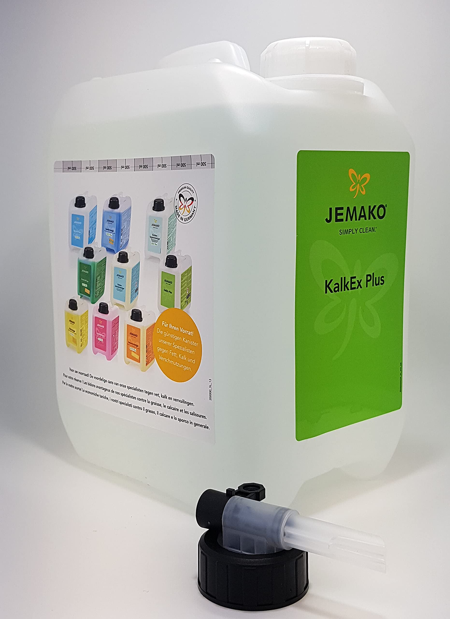 JEMAKO KalkEx Plus 5 l Kanister inkl. Auslaufhahn