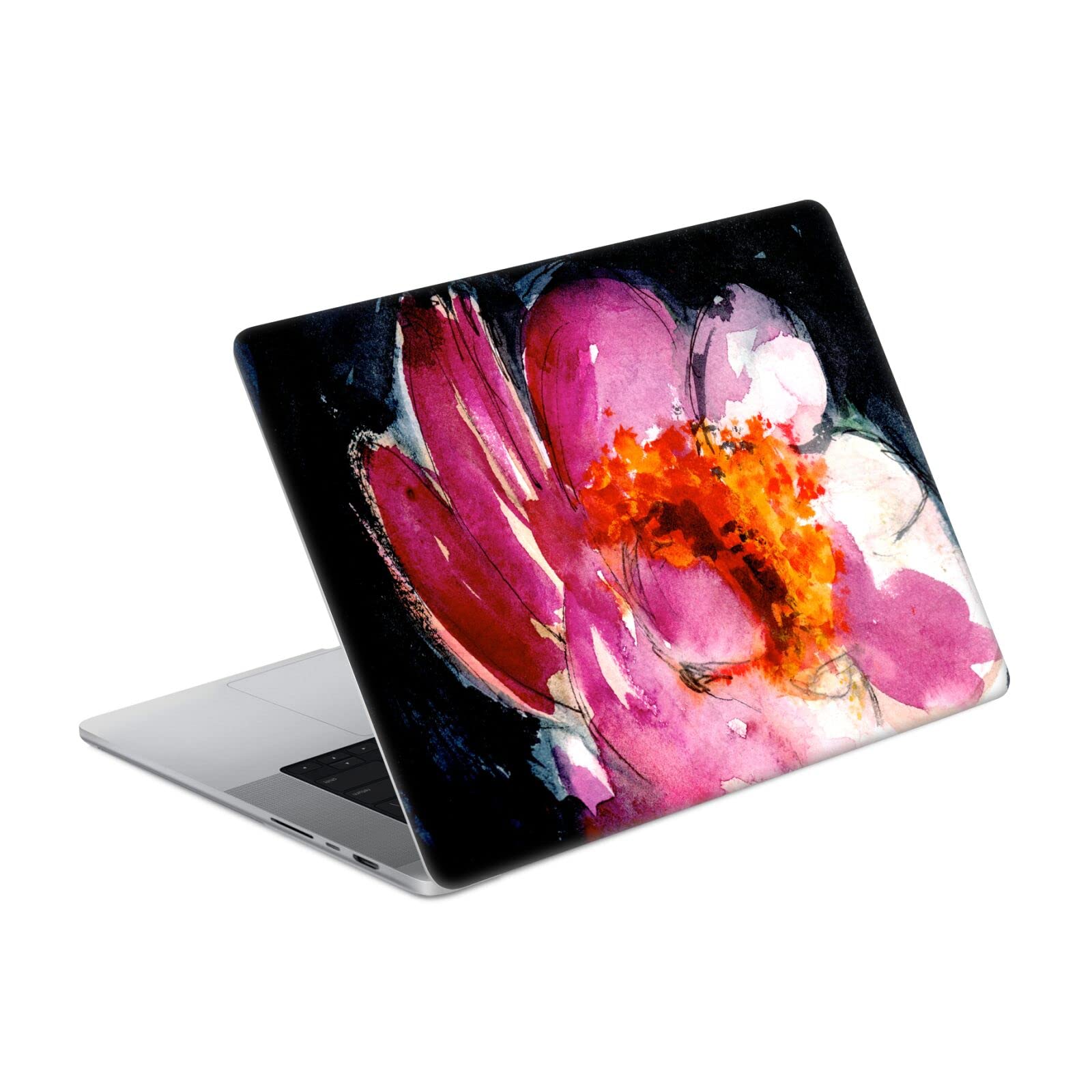 Vinyle autocollant MacBook Pro 16 A2485 peau protection fleur - 7
