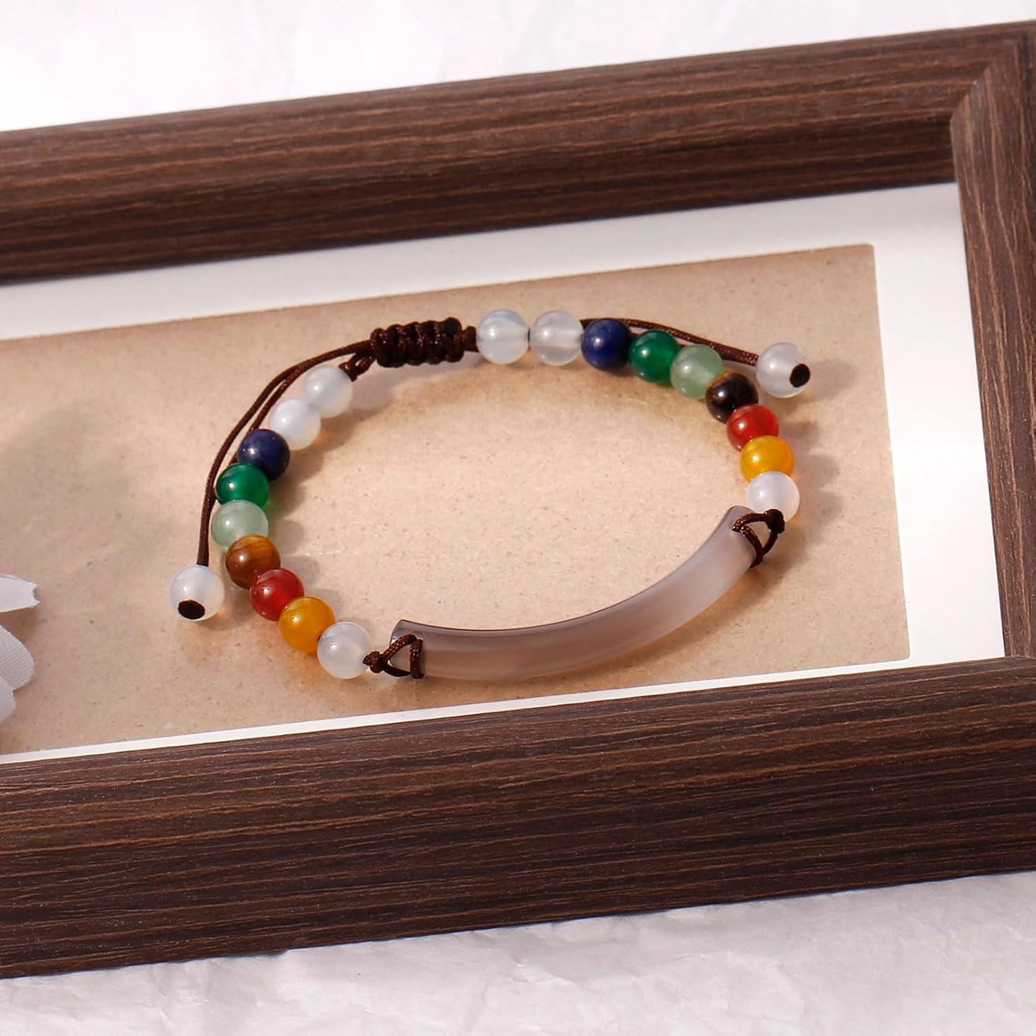 Reiki 7 Chakra Bracelets Handmade Spiritual 6mm Crystals Beaded Bracelets for Women Yoga Meditation Positive Energy Jewelry - Image 5