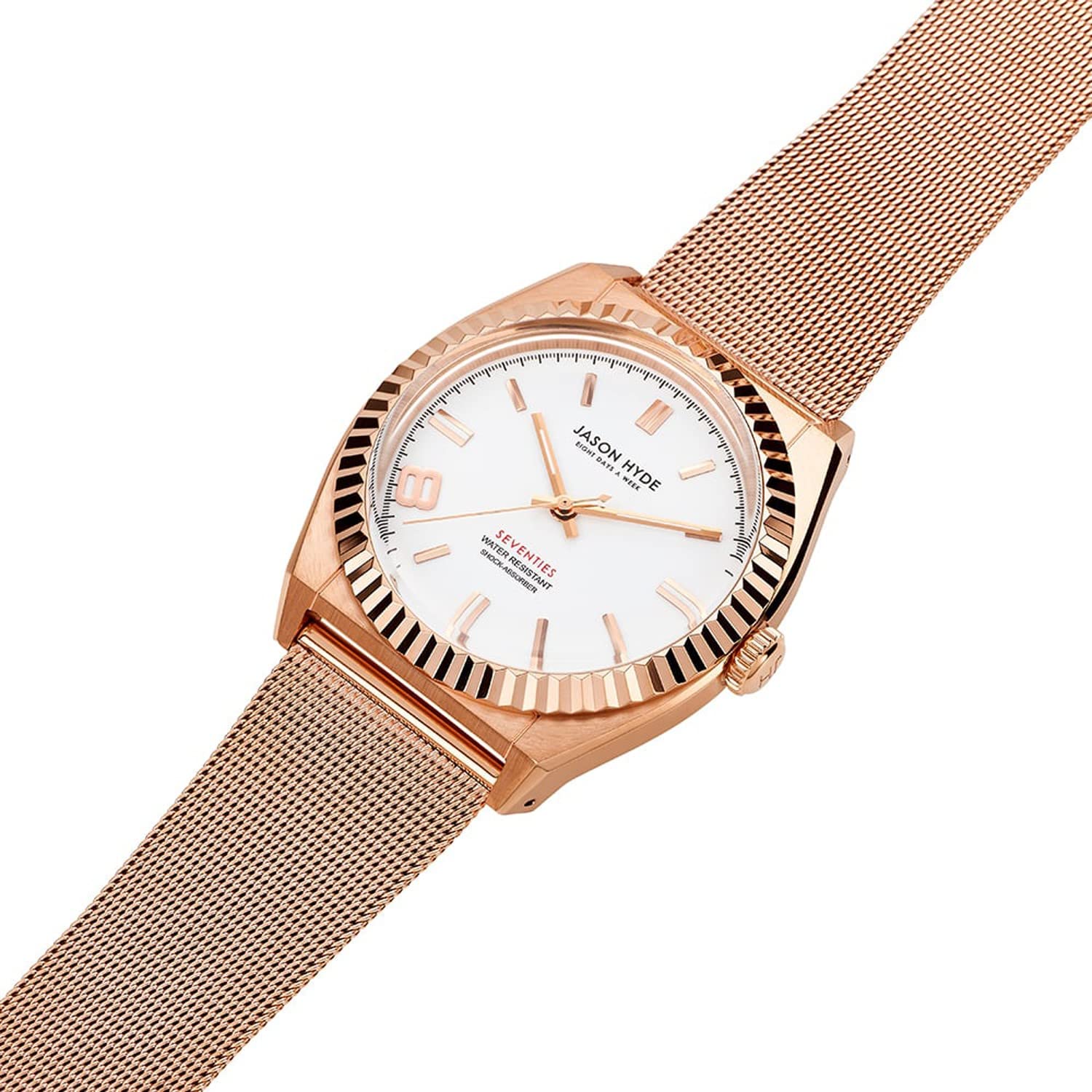 Jason Hyde eight orologio Donna Analogico Al quarzo con cinturino in Acciaio INOX JH20016