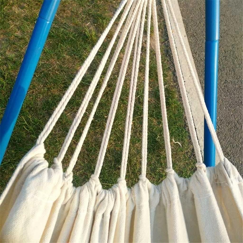 Camping Hammock Cotton Swing Bed Outdoor Backpack or Travel Equipment Hanging Chair