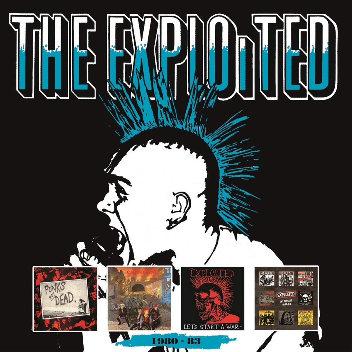 The Exploited: 1980-83, 4CD Box Set