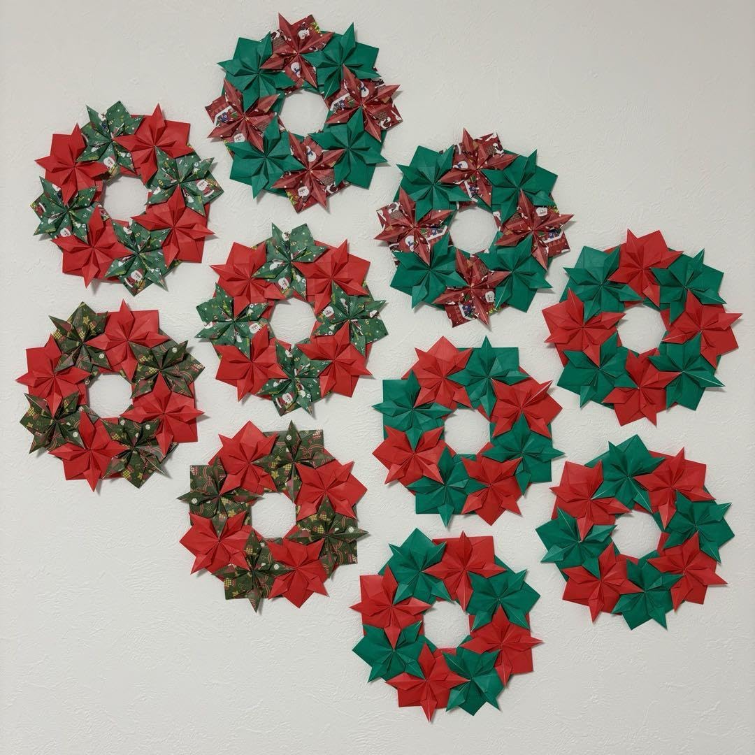 商品名【蒼】ゆきこ❤ポインセチアのクリスマスリース✳ 冬リース 商品名【蒼】ゆきこ様専用ポインセチアのクリスマスリース 冬リース