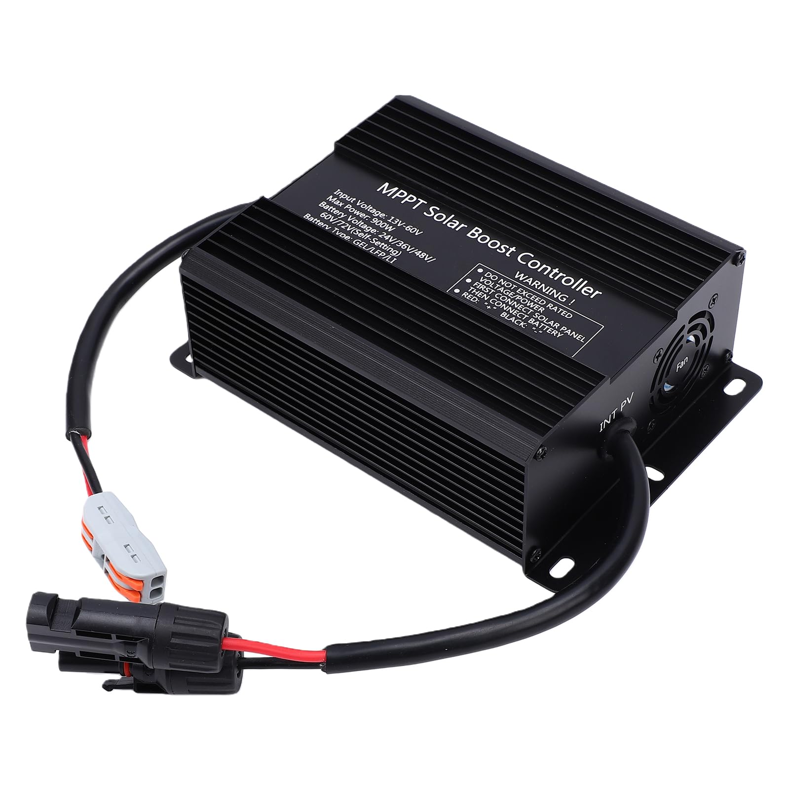 Cargador Solar MPPT Inteligente Controlador de Carga Solar de Alta Eficiencia para Vehículos Recreativos Solares y Sistemas Almacenamiento Doméstico (900w)