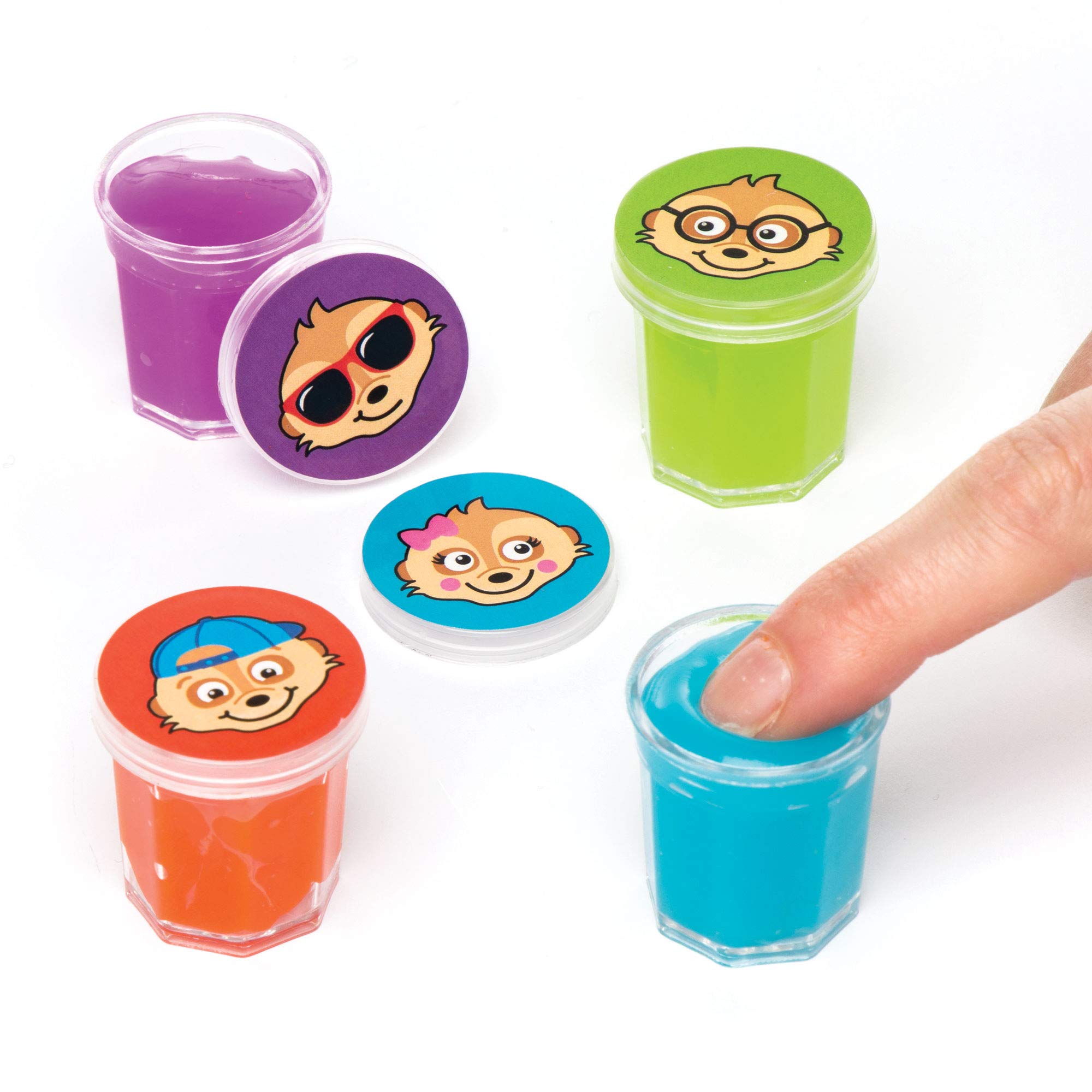 7 Baker Ross AR819 Storage Pots, Perfect For Keeping Your Essentials Organised