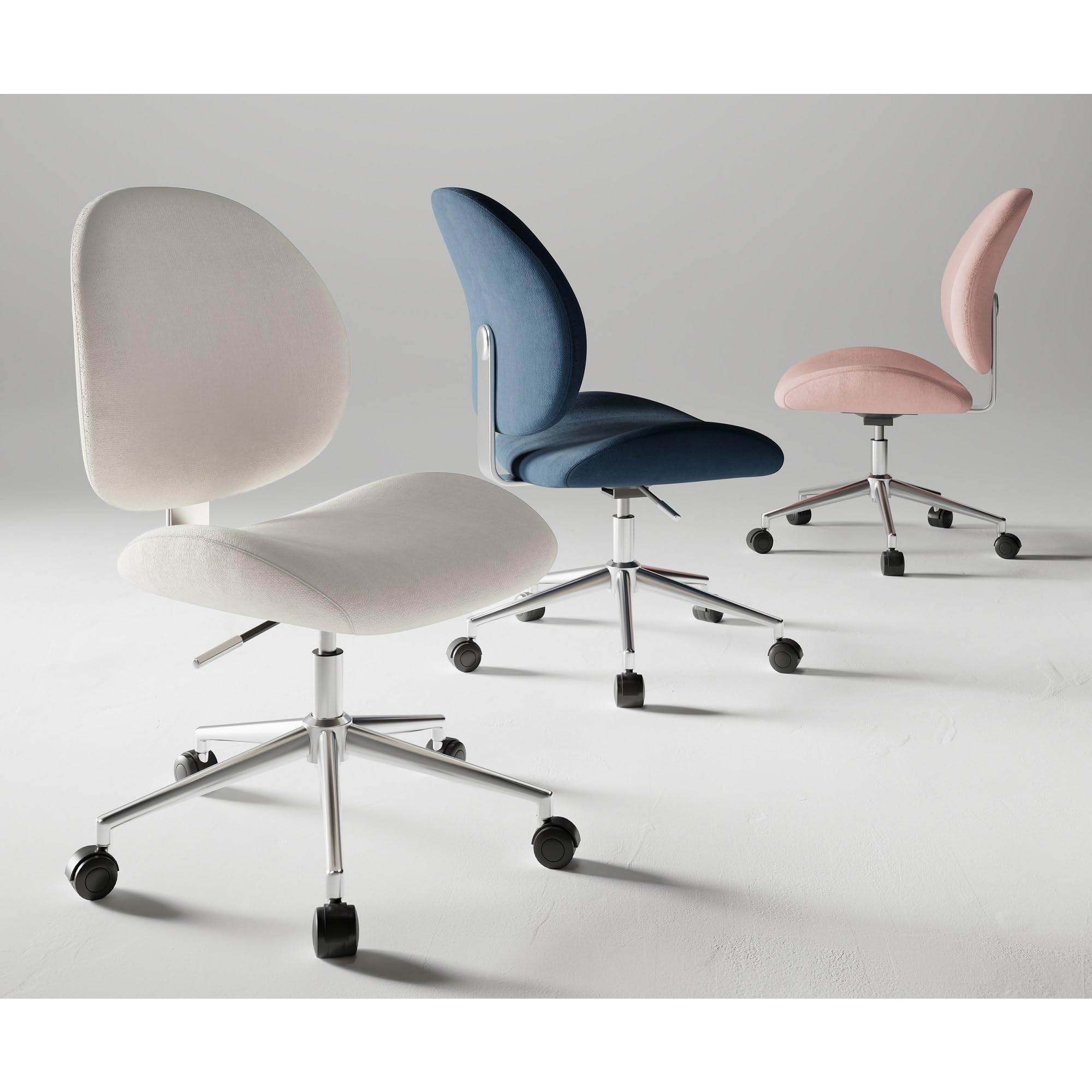Amazon.com: Realspace® Brigsley Fabric Low-Back Task Chair, Blue