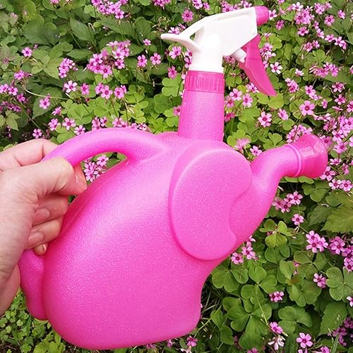 Miniatura 8 de DOITOOL Botella de agua doble con pulverizador, regadera de jardinería, herramienta de plantación de plantas, flores, herramienta de jardinería,