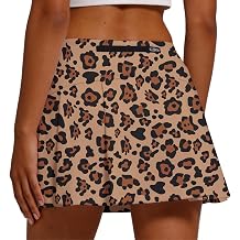 Women's Tennis Skirt Short high Waist Pleated Lined Shorts
