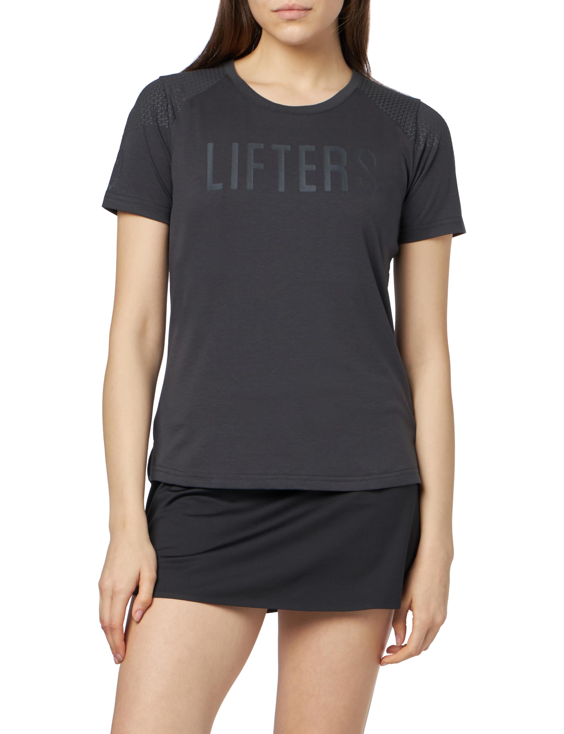 Lifters Wear Lifters Original Grip Shirts Women S-Anthracite Maglietta, Grigio, S Donna