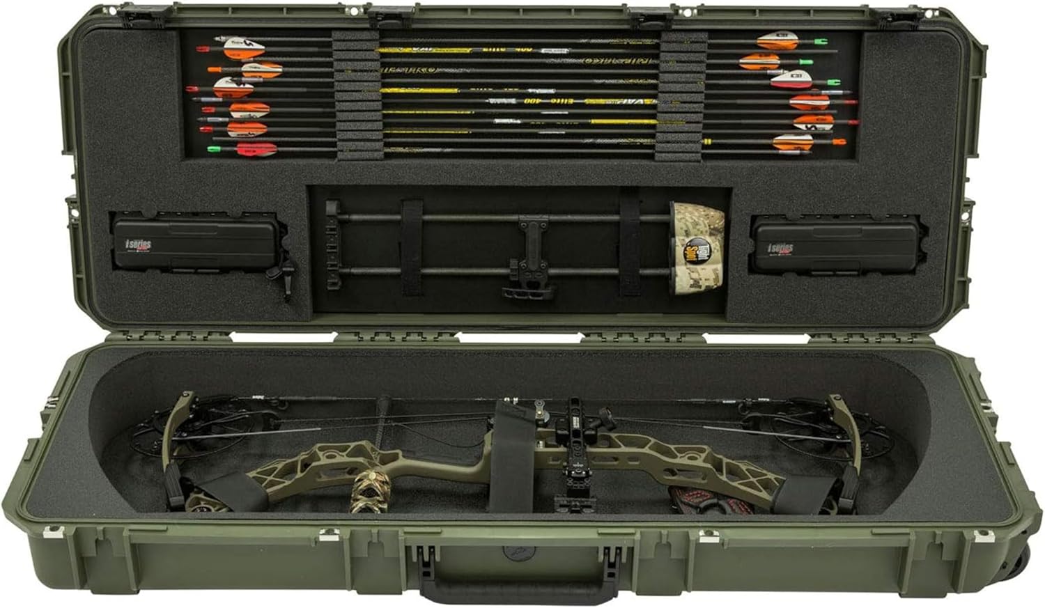 SKB Cases 2SKB-4009 Hard Exterior ATA 300 Category 1 Waterproof Short Double Rifle Transport Case