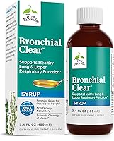 Vista 1 de Terry Naturally Bronchial Clear - Jarabe de 3.4 onzas líquidas - Apoya la función pulmonar saludable y respiratoria superior - Fórmula