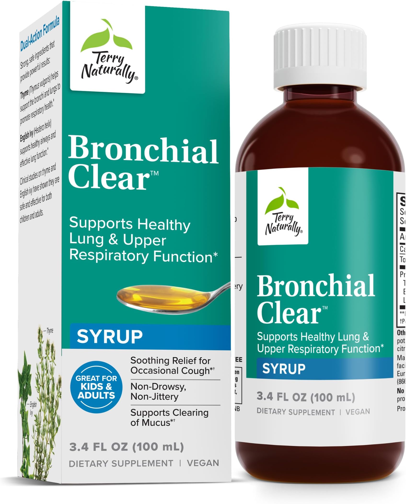 Terry Naturally Bronchial Clear Liquid - 3.4 oz (100 mL)