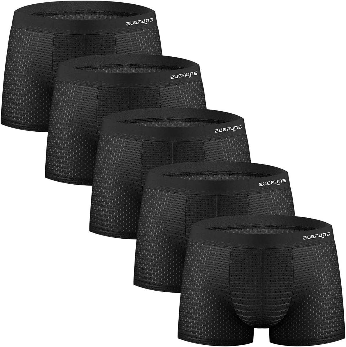 Zueauns Heren Boxer Shorts Dunne Ice Silk Mesh Ondergoed Ademend Basic  Onderbroek Extreem Zachte Stof Boxer Slip : Amazon.nl: Tuin, terras \u0026 gazon