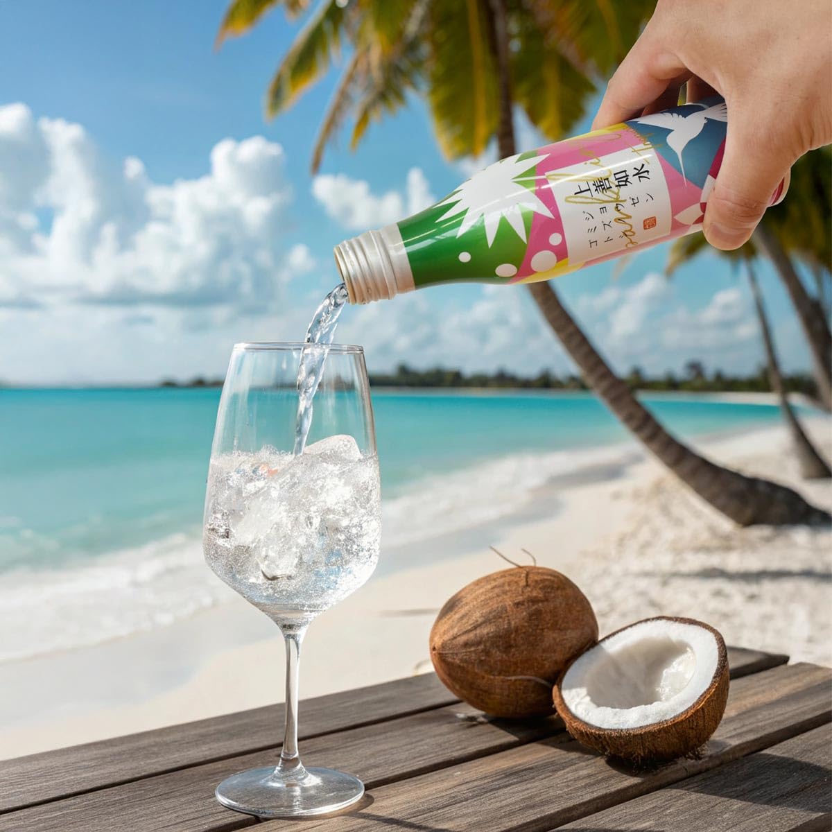 Amazon.co.jp: 白瀧酒造 上善如水スパークリング トロピカル ボトル缶