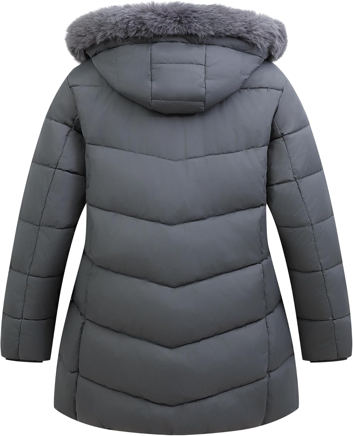 Women's Plus Size Winter Windproof Warm Down Coats Waterproof Thicken Hooded Fashions Puffer Jacket - Image 2