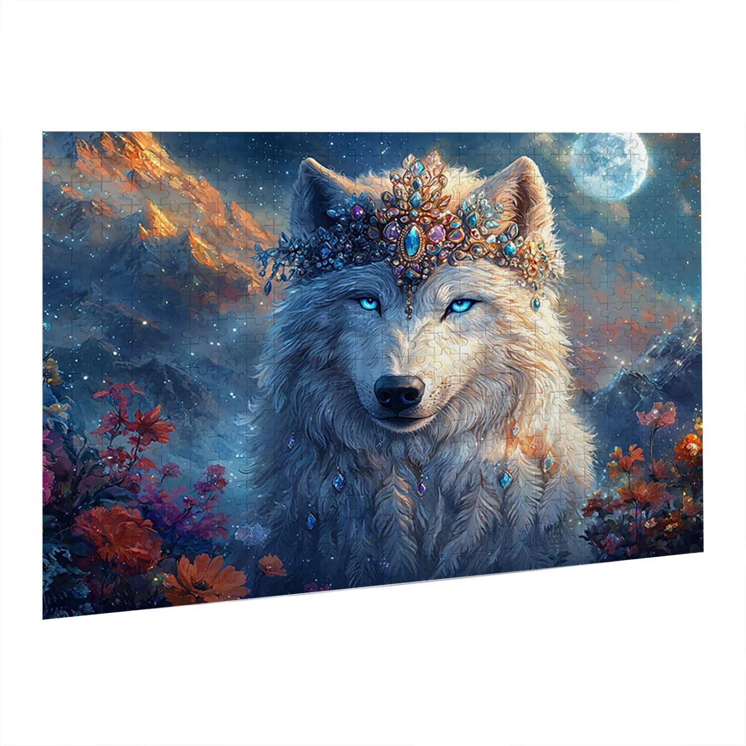 Jigsaw Puzzle, 6000 Pezzi Puzzle Classici, Vista Puzzle Rilassamento Intelligence, Mpossibile Difficile Puzzle Impegnativo per Adulti Puzzle Gioco Familiare, Regalo per Amore Amico Lupo fr0-940