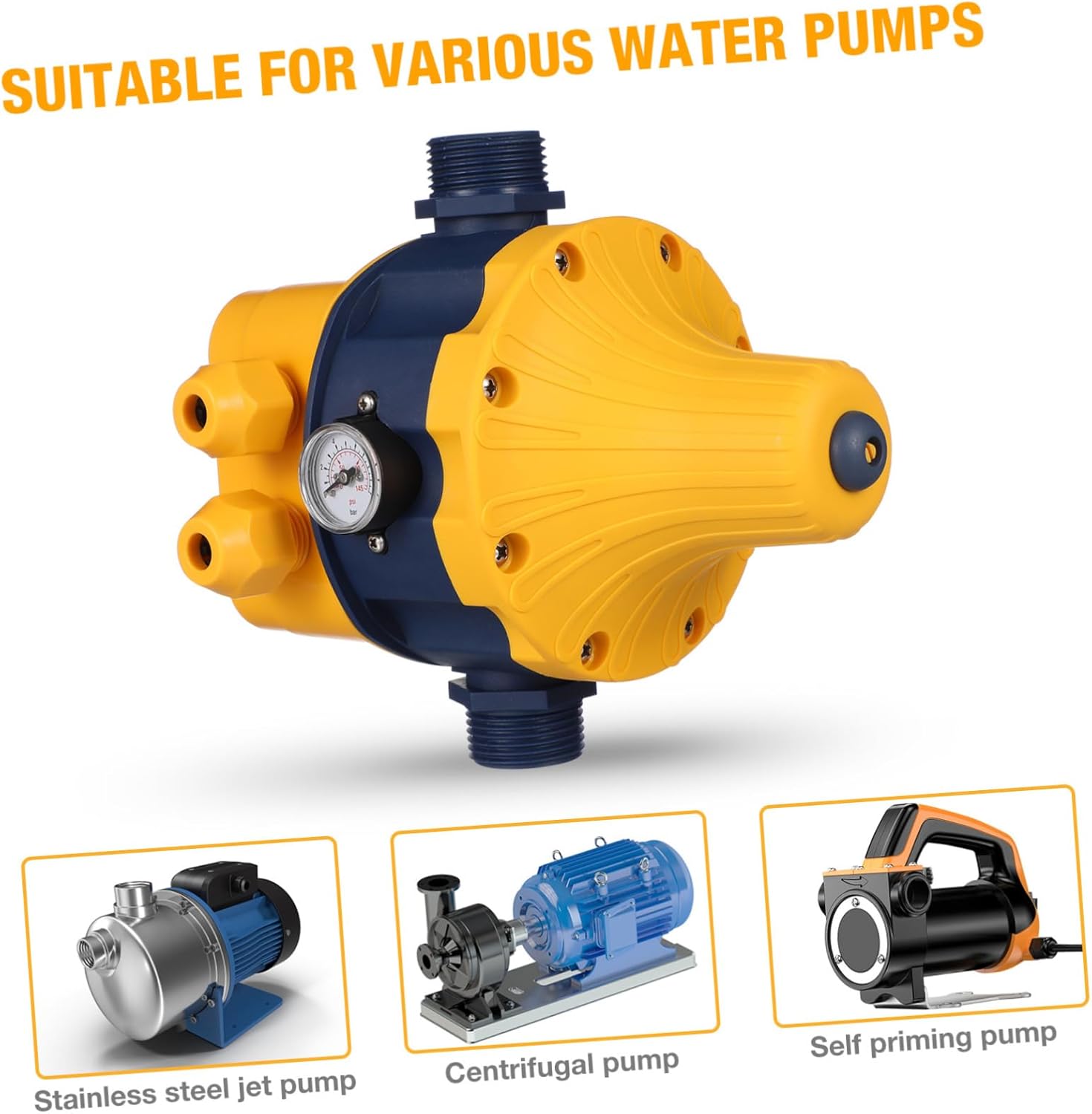 110v Water Pump Controller Automatic Pressure Controller Solar Irrigation System