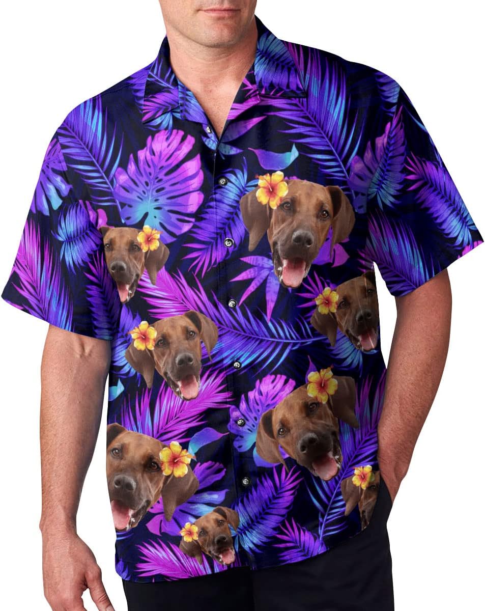 Custom Hawaiian Shirt for Men, Womens Hawaiian Shirt, Mens Hawaiian Shirt, Mens Beach Shirts, Aloha Shirt Men 1