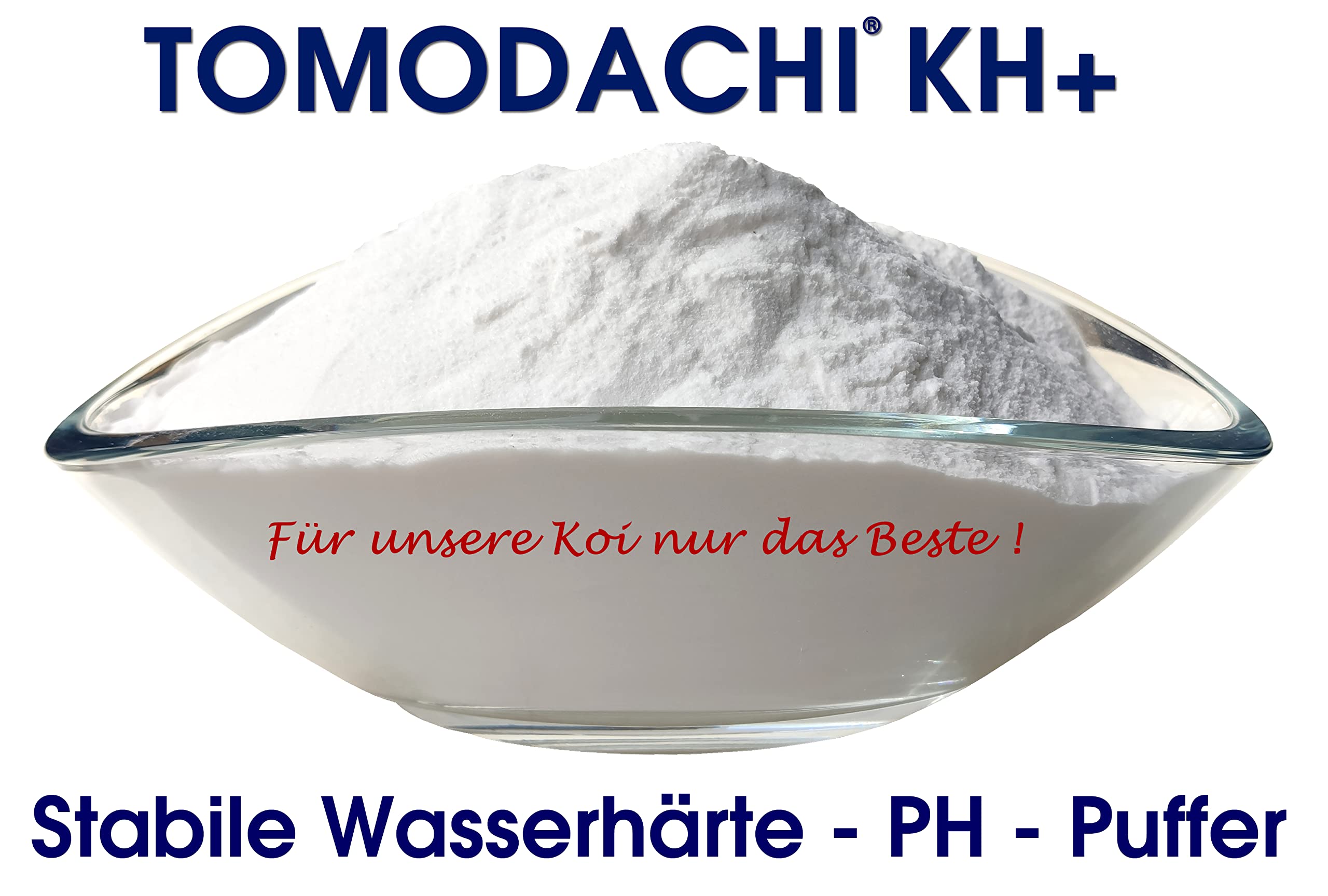 KH Plus hebt Karbonathärte im Teich PH Puffer gesundes Teichwasser gesunde Koi PH stabil Tomodachi KH Plus 20kg Sack