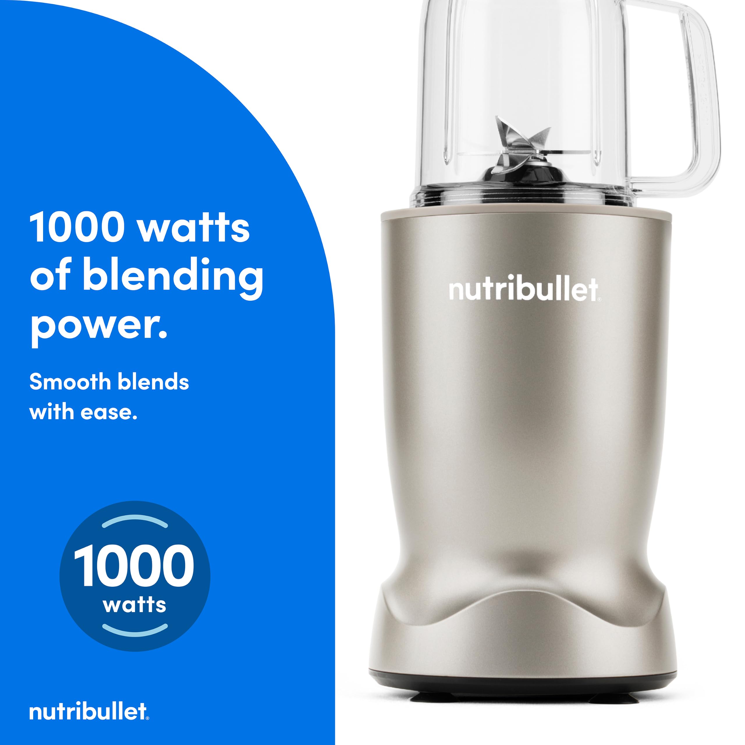 Nutribullet® Turbo Batidora de pie 1000 W, beige