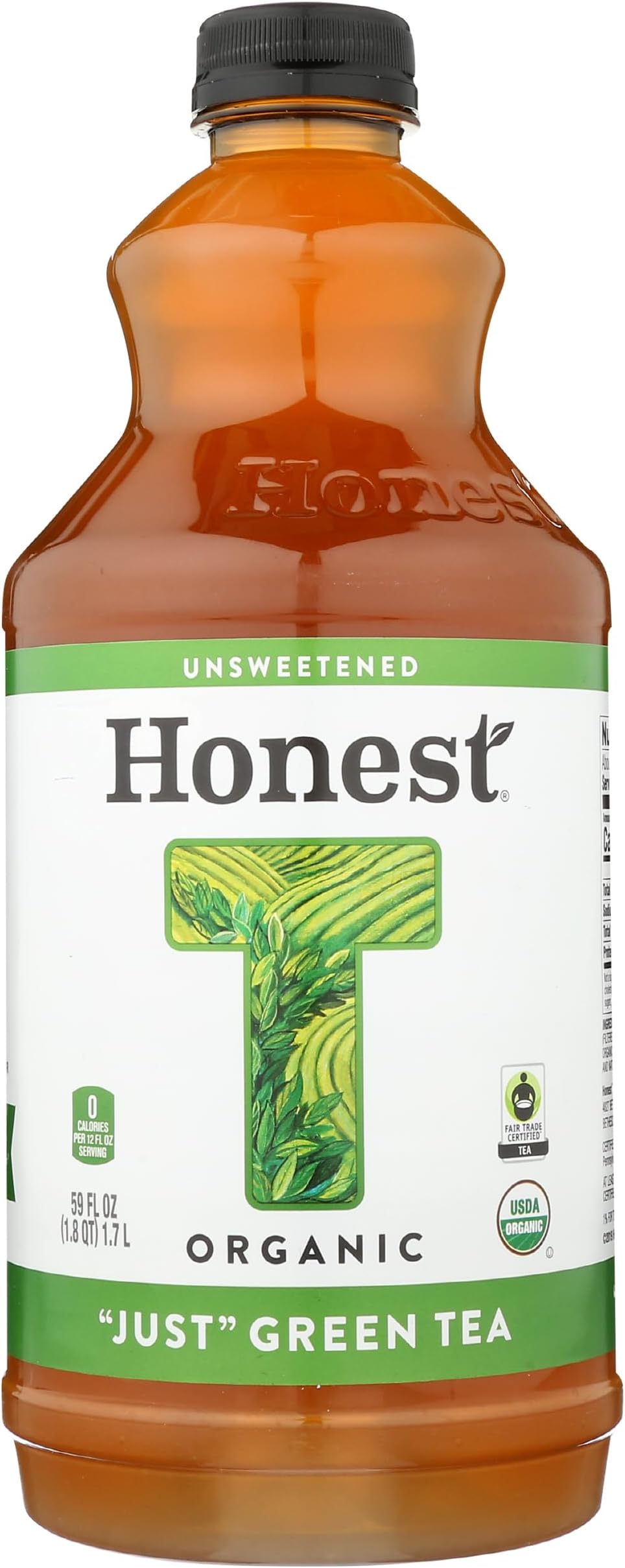 Honest Tea, Organic Just Green, 59 Fl Oz