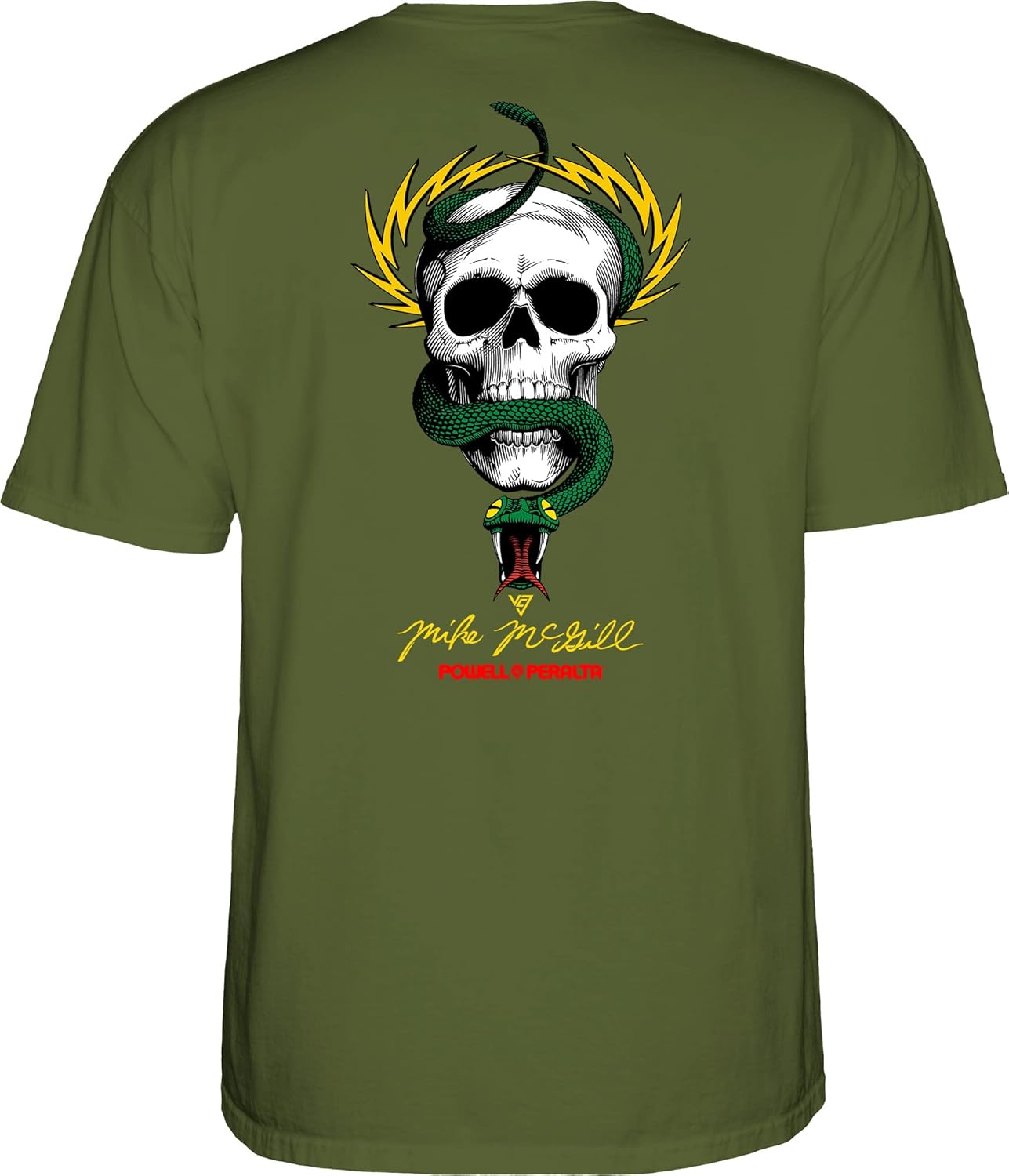 Powell Peralta Mike McGill Skull & Snake T-Shirts