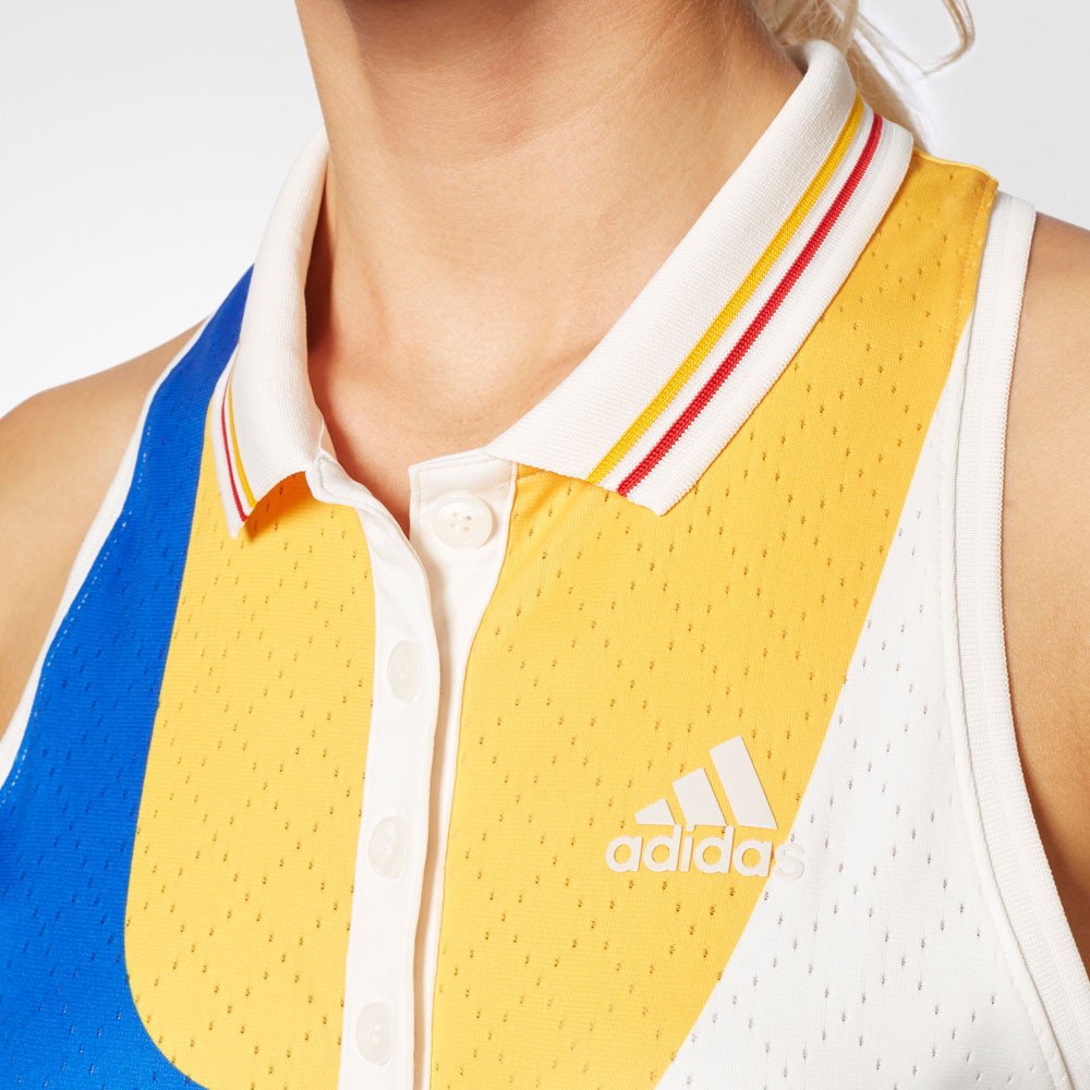 adidas NY C/B Tank Maglietta, Donna, Bianco (Blatiz), XS