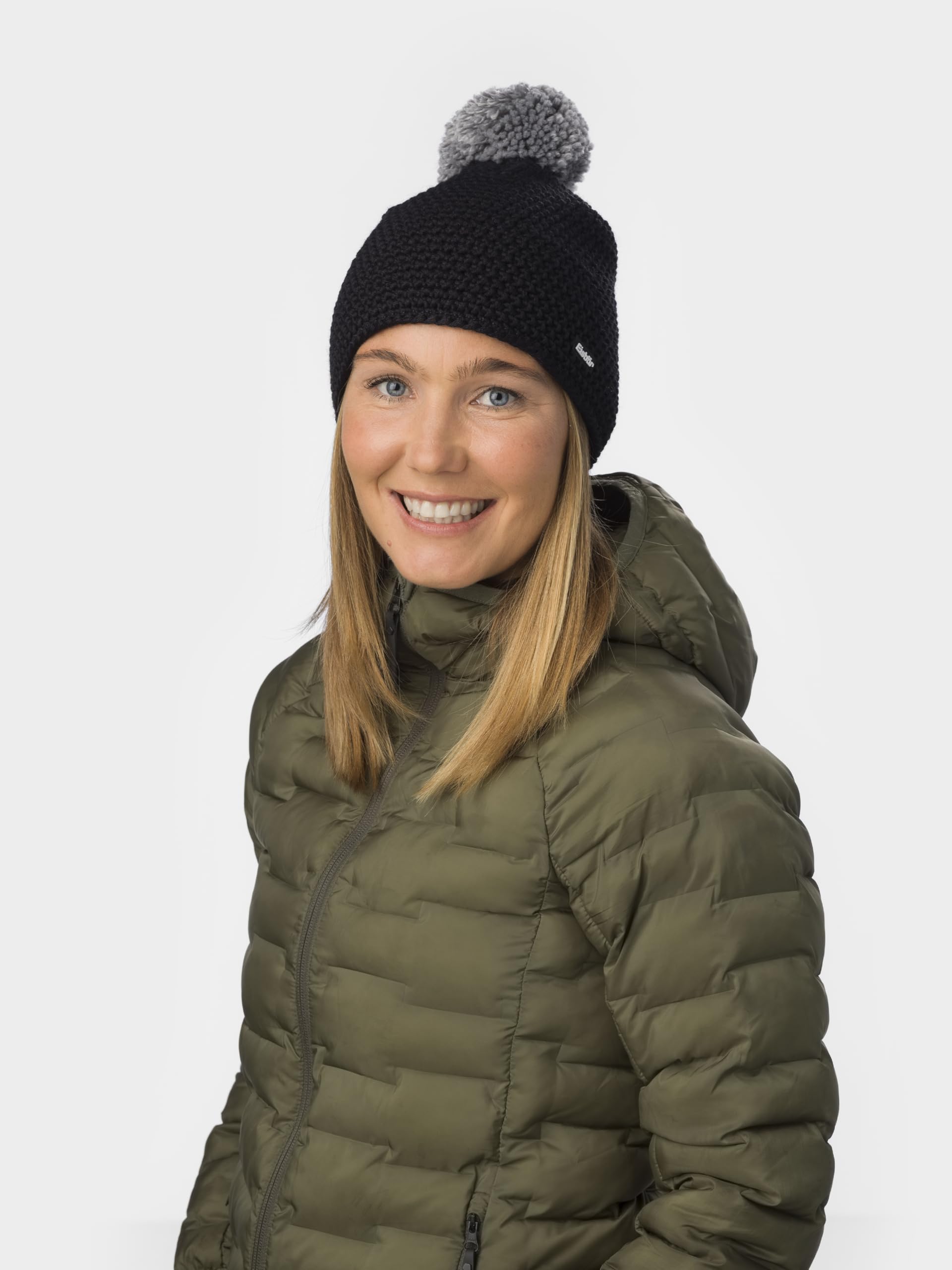 Eisbär Unisex Mütze Jamie Pompon