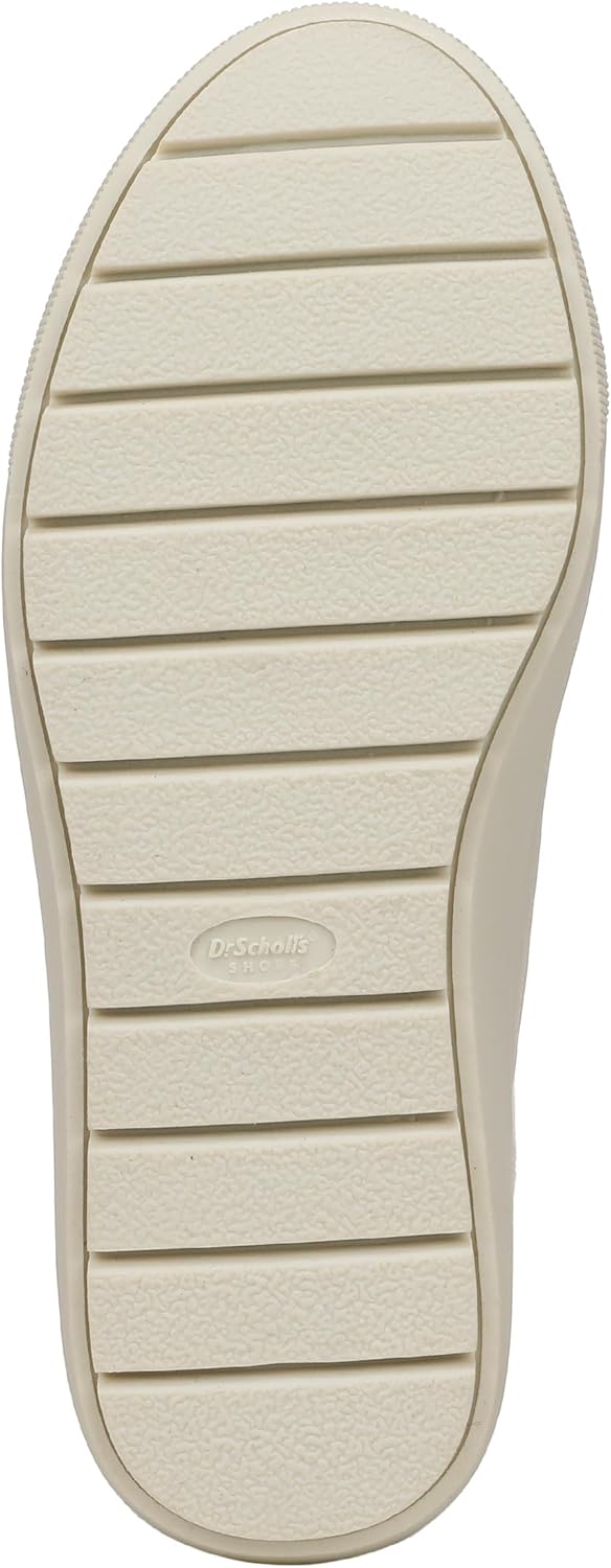 Dr. Scholl's Shoes Women's Sneaker, Off White Floral Fabric, 11 - Image 4
