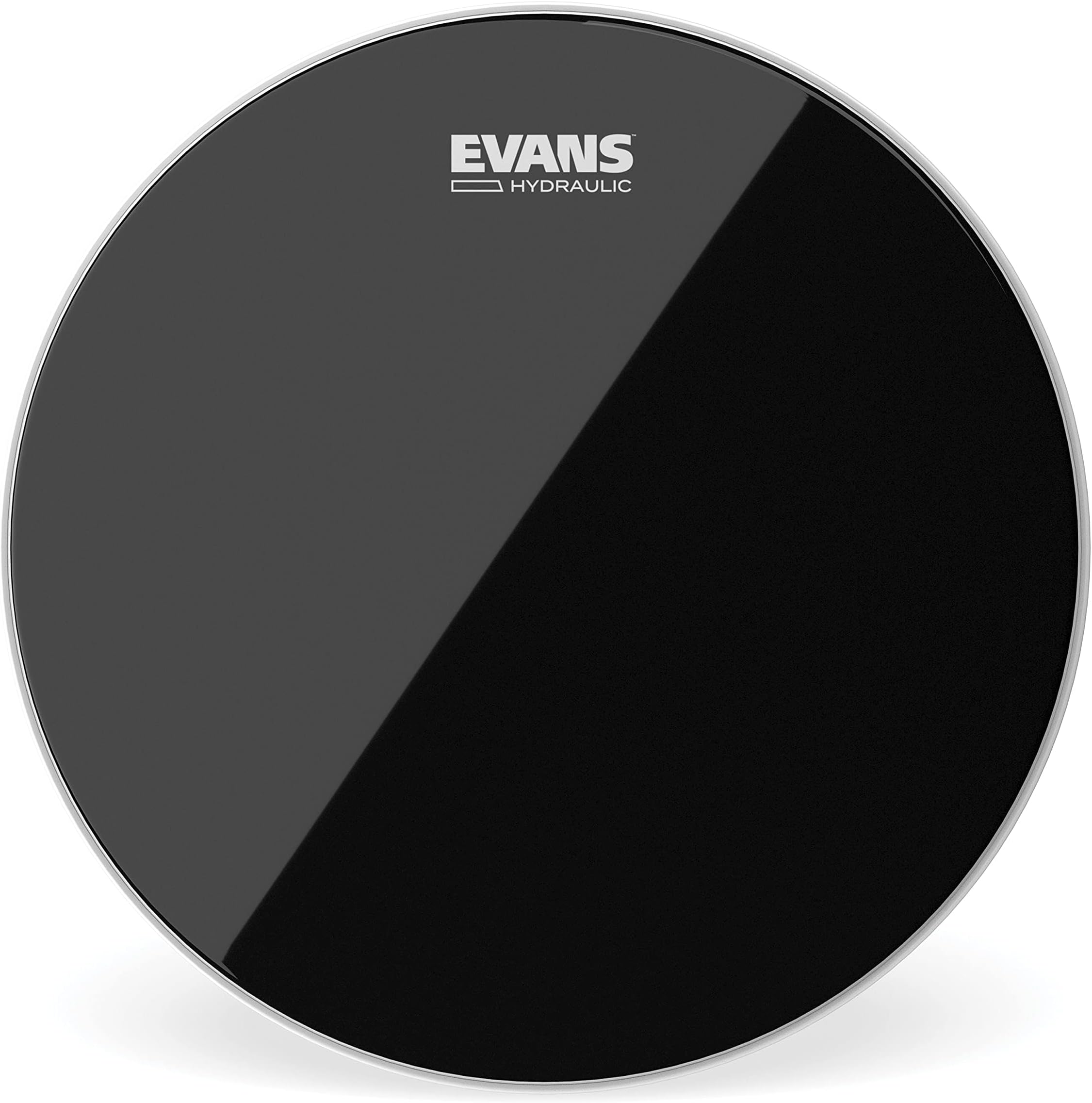 Evans Drum Heads - Hydraulic Black Tom Drumhead, 12 Inch