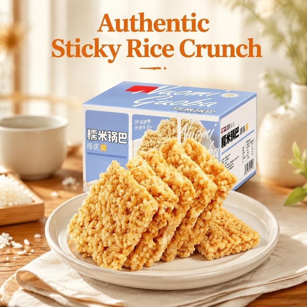 Snack Salato Di Patatine Croccanti Di Riso Glutinoso 500g