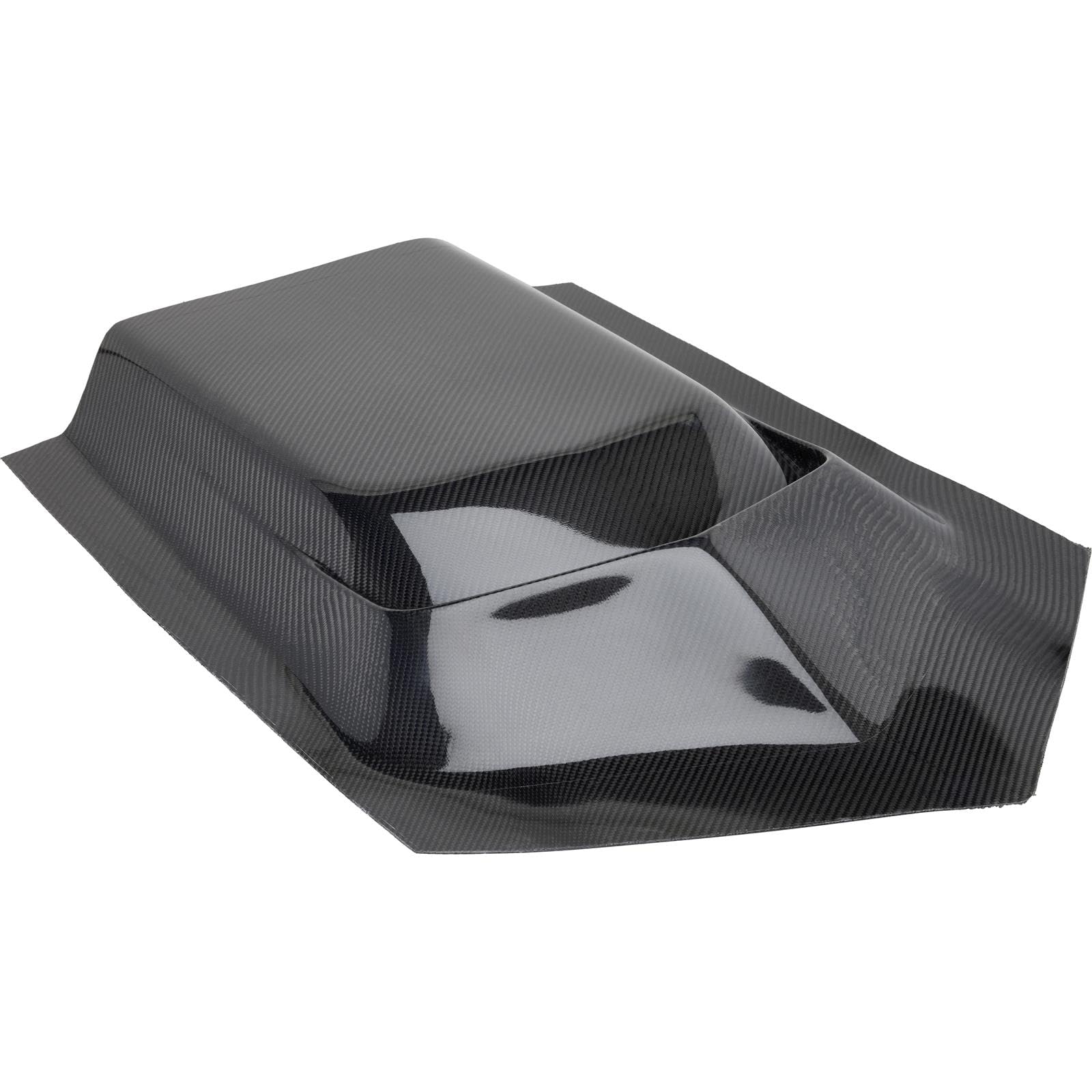 ZL1/L88 Camaro-Style Carbon Fiber Hood Scoop, 38 x 28 x 4