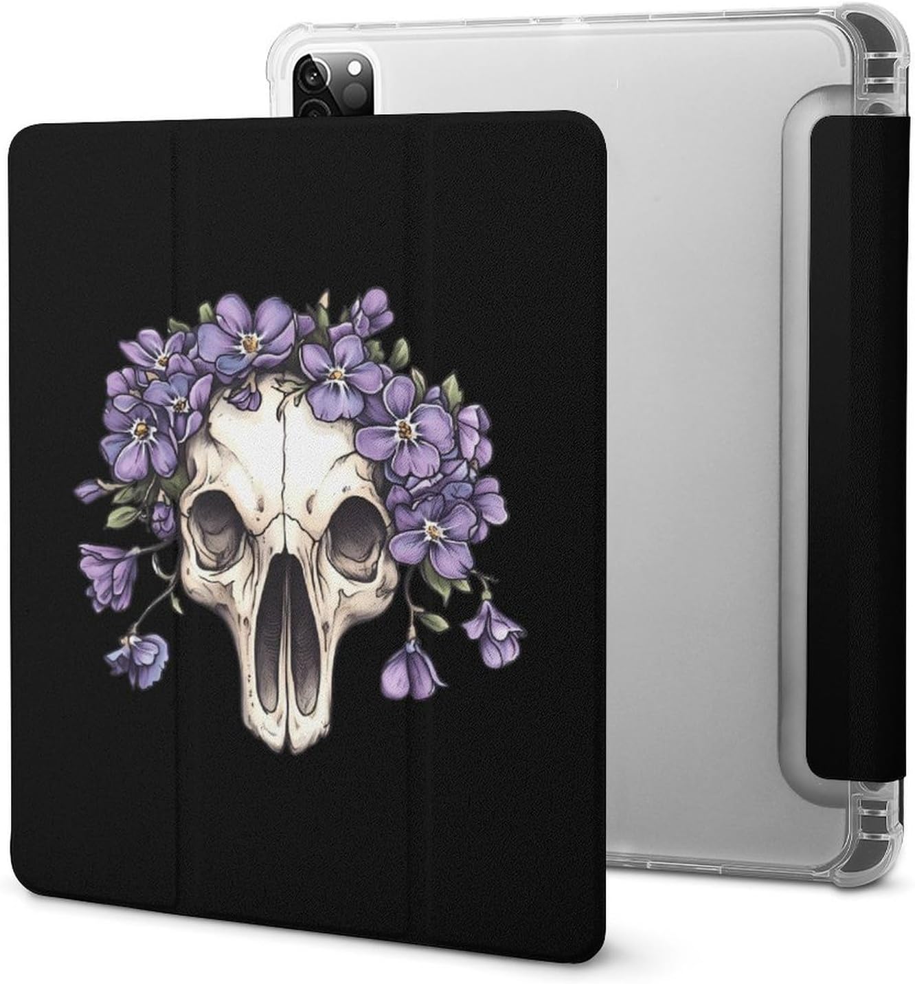 Animal Skull with Flowers for IPad Pro/Air/2020/2021 Case