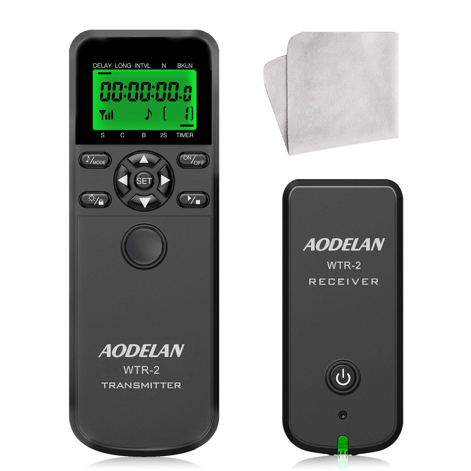 Camera Wireless Timer Remote Shutter Release Aodelan