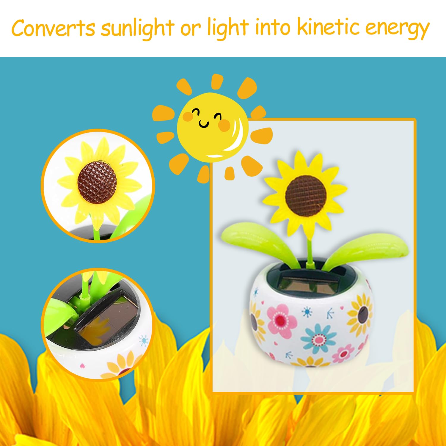 Hélice Rotative à énergie Solaire - Décoration Intérieure De Voiture