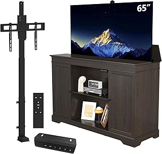 GDLF TV Lift Cabinet, Hidden Motorized Television Lift Cabinet for 55-65...