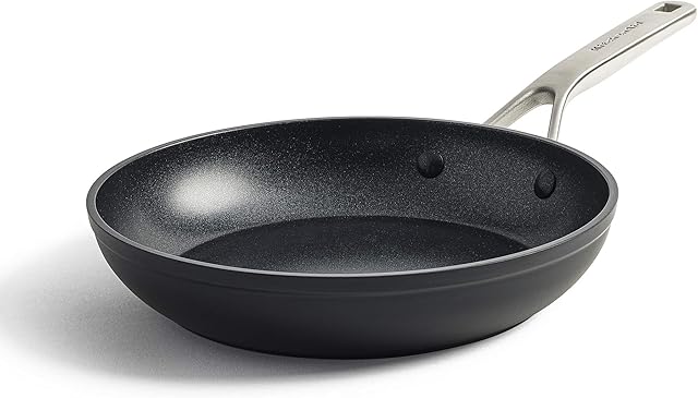 KitchenAid Forged Hardened 3-layer German Engineered, Non-Stick 28cm Frying Pan, Stainless Steel Handle, Induction, Oven Safe, Dishwasher Safe, Black