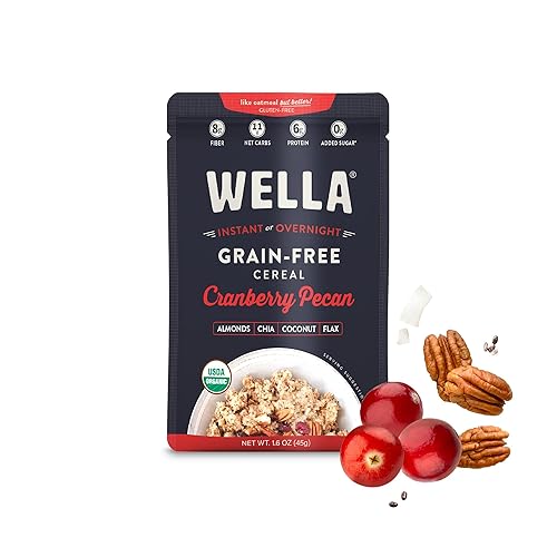 Vista 111 de Wella Alternativa de avena de cereales, cereales calientes sin gluten, cereales calientes para desayuno, paleo orgánico sin granos, superalimento