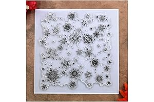Kwan Crafts Snowflake Clear Stamps