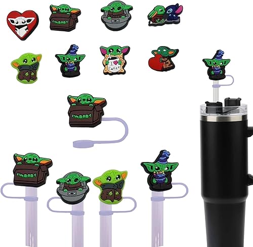 Tapa de popote para copa Stanley, cubierta de popote compatible con vaso de 30 y 40 onzas con asa, tapas de puntas de popote reutilizables a prueba