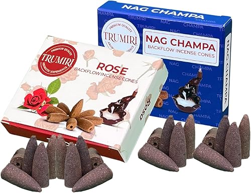 Vista 255 de Paquete combinado de conos de incienso de reflujo – 10 opio + 10 conos de incienso perfumados de cannabis