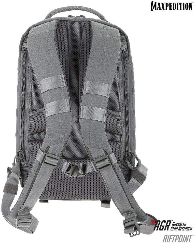 Maxpedition Riftpoint CCW-Enabled Backpack 15L (Gray) : Sports & Outdoors