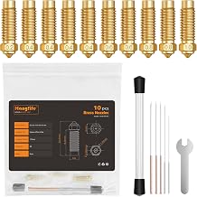 HANGLIFE Nozzle Kit for Neptune 4 Plus/Max/0.4mm Brass Kit10pcs