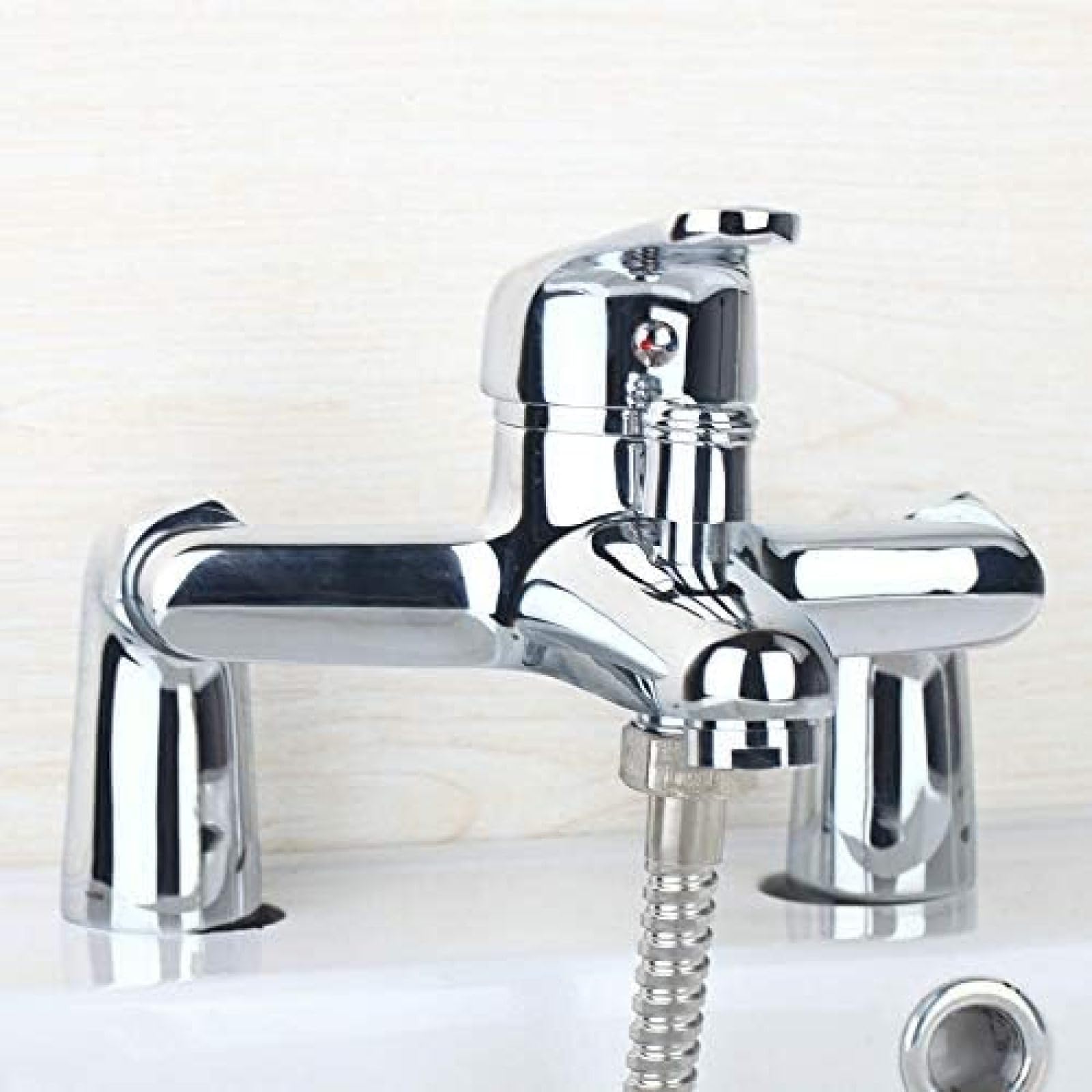 Set di rubinetti per Doccia da Bagno Miscelatore per Vasca da Bagno a Pioggia Miscelatore per Doccia in Ottone con doccetta