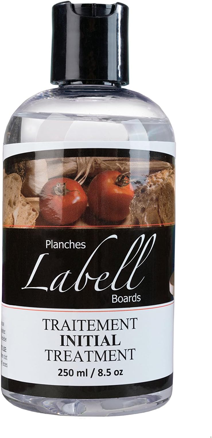 Labell Boards Canadian Initial Treatment/Mineral Oil for Cutting Board, 8.45 oz, Clear
