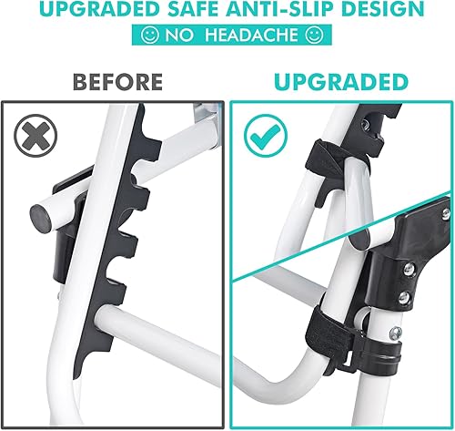 Miniatura 5 de Silla de bronceado con agujero facial, silla de descanso exterior resistente, silla de bronceado plegable al aire libre boca abajo, agujero para el