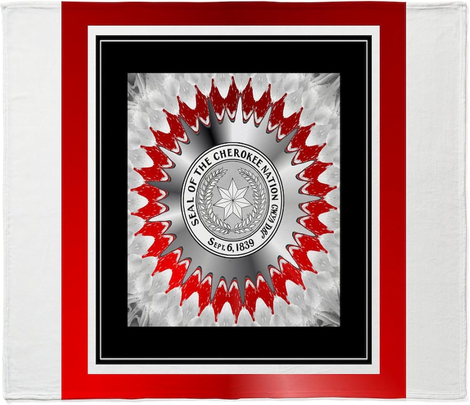 CafePress Cherokee Nations Throw Blanket Super Soft Fleece Plush Throw Blanket, 60"x50"