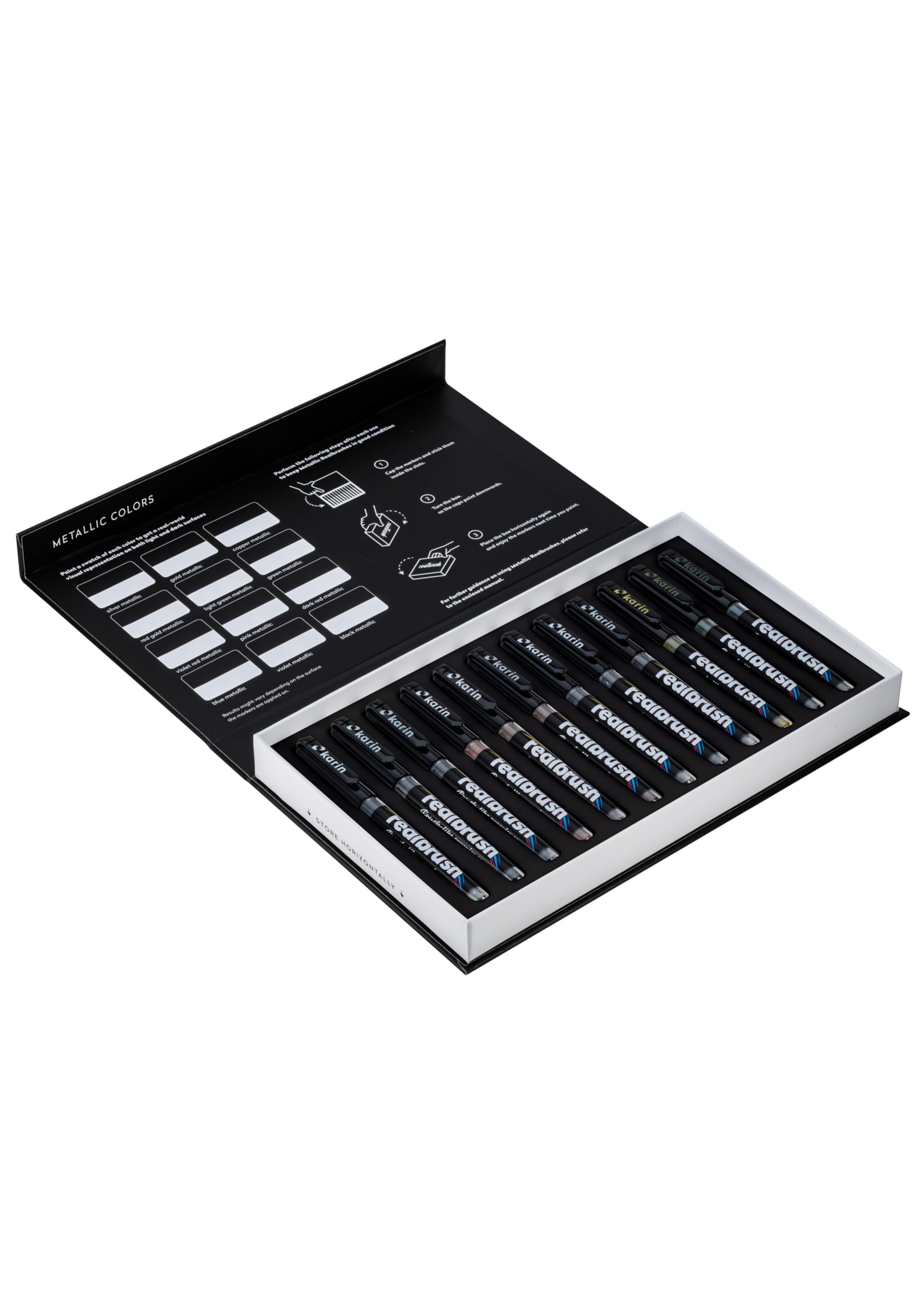 KARIN Decobrush MASTER Set – 84 Acryl-Brushmarker In 7 Farbkollektionen, Deckend & Vielseitig