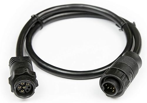 Lowrance 000-13313-001 7 Pin Blue To 9 Pin Adapter,Black
