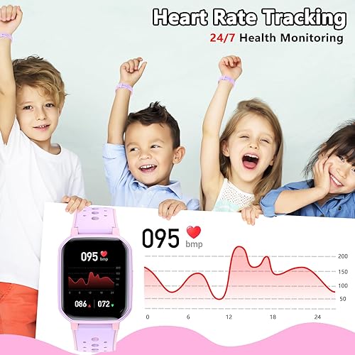 Miniatura 4 de Reloj inteligente para niños y adolescentes, no necesita teléfono, rastreador de actividad física para niños y niñas, reloj con 19 modos deportivos,